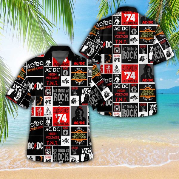 Rock Music 3D Hawaii Shirt - GNE 1319