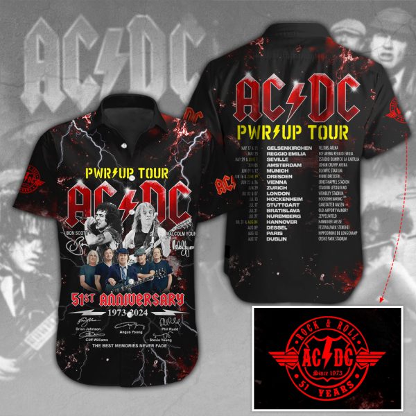 Rock Music Short Sleeve Dress Shirt - HUNGVV 3899.1