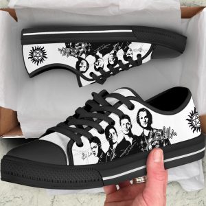 Supernatural Low Top Canvas Shoes - ANHNV 5190