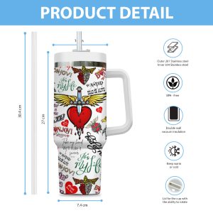 Bon Jovi 40oz Stanley Tumbler - ANHNV 5209