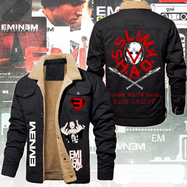 Eminem 2D Winter Fleece Jacket - ANHNV 5212