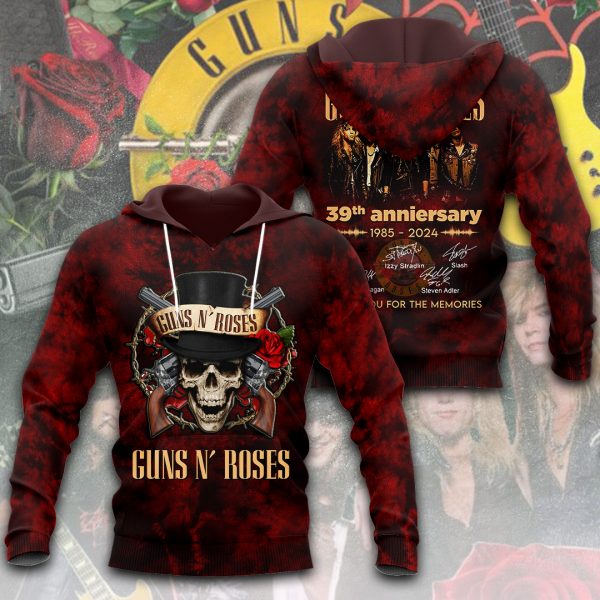 Guns N' Roses 3D Apparel - ANHNV 5228