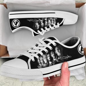 Linkin Park Low Top Canvas Shoes - ANHNV 5344