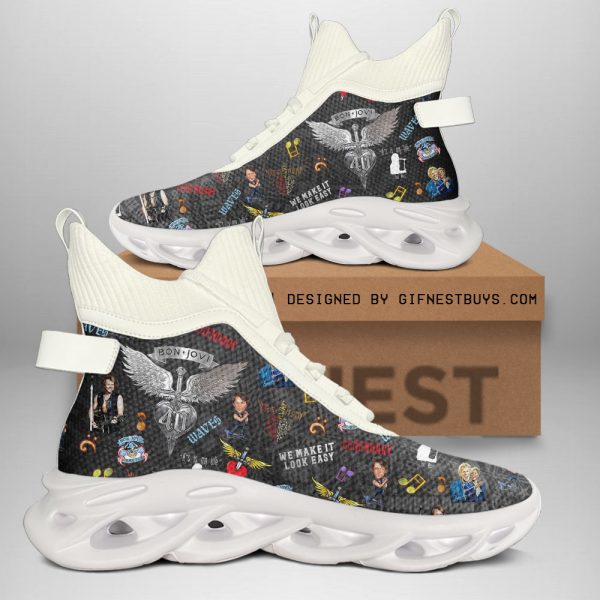 Bon Jovi High Top Clunky Sneaker - TANTN 8212