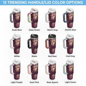 Personalized Brisbane Lions 40oz Stanley Tumbler - VANDH 3542