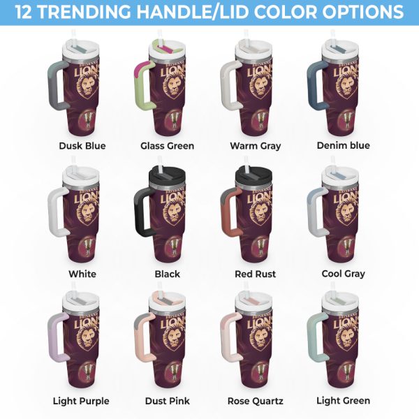 Personalized Brisbane Lions 40oz Stanley Tumbler - VANDH 3542