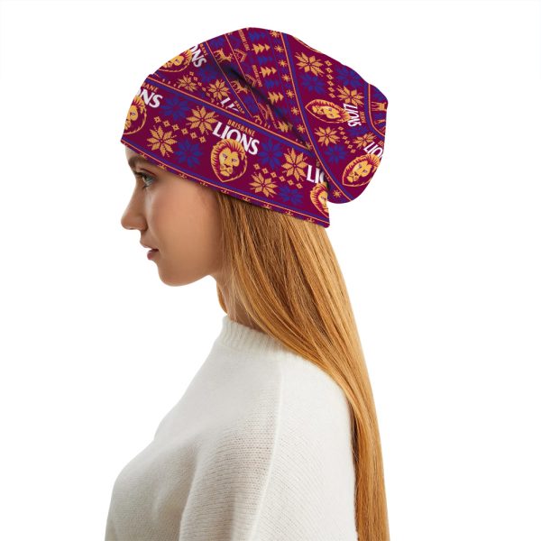 Brisbane Lions Beanie Hat - HOATT 6354