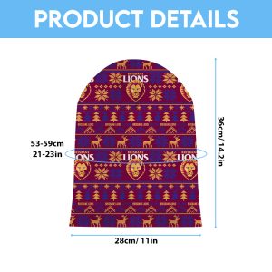Brisbane Lions Beanie Hat - HOATT 6354
