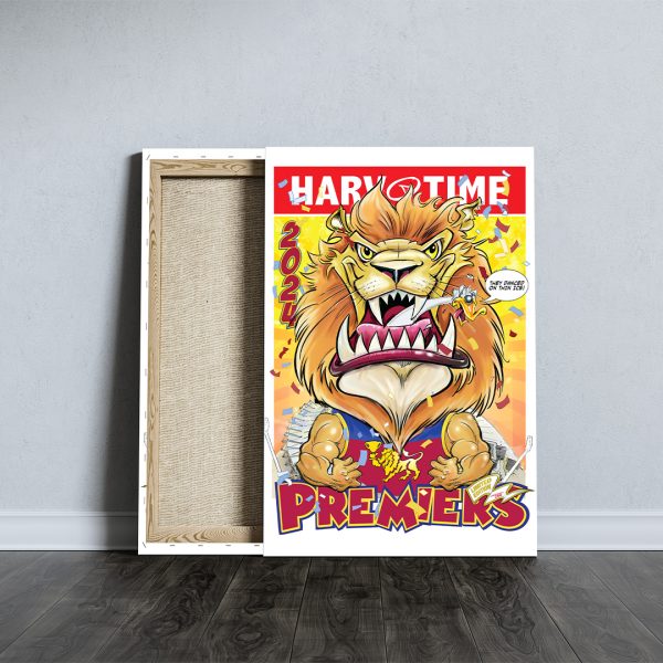 Brisbane Lions Canvas - TANTN 8478