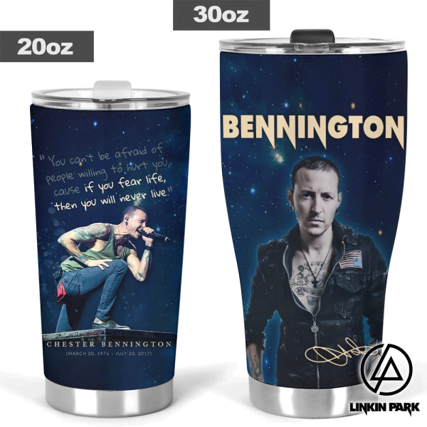 Linkin Park x Chester Bennington Tumbler Cup - HOATT 6207