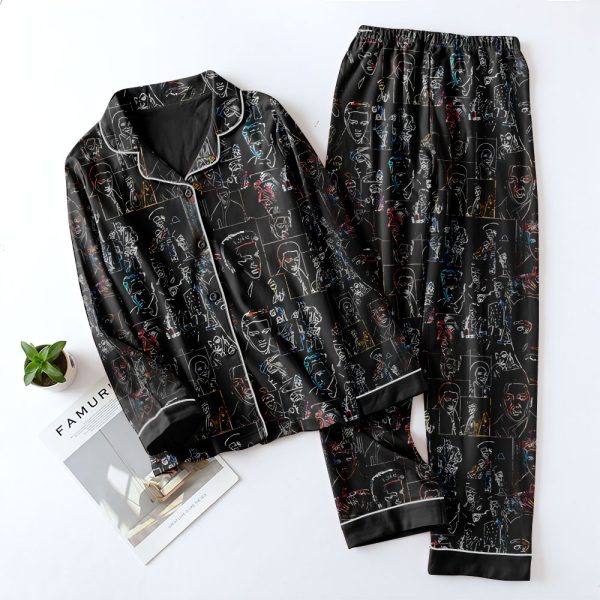 Elvis Presley Button Down Pajamas Set – GNE 1380