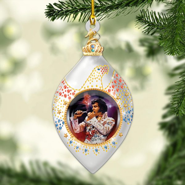Elvis Presley Custom Shape 2-sided Acrylic Ornament - MAITM 8123