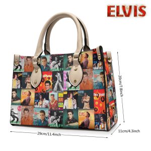 Elvis Presley Leather HandBag - VANDH 3410