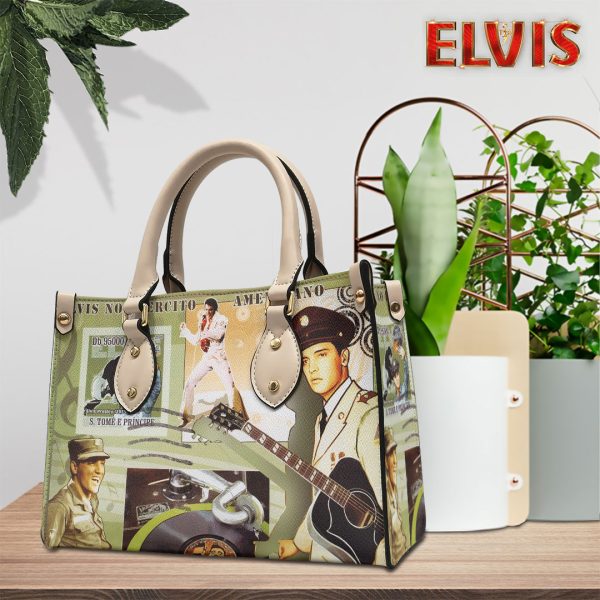 Elvis Presley Leather HandBag - VANDH 3413
