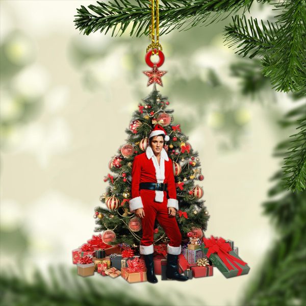 Elvis Presley Custom Shape 2-sided Acrylic Ornament - HOATT 6200