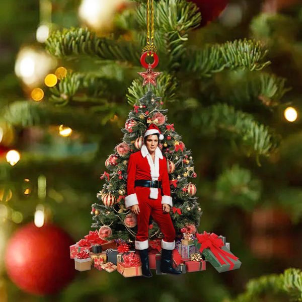 Elvis Presley Custom Shape 2-sided Acrylic Ornament - HOATT 6200