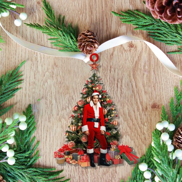 Elvis Presley Custom Shape 2-sided Acrylic Ornament - HOATT 6200