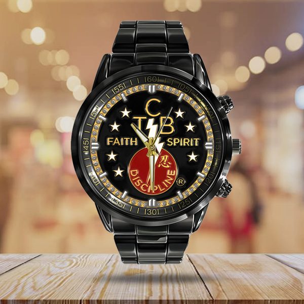 Elvis Presley Black Stainless Steel Watch - GNE 1299