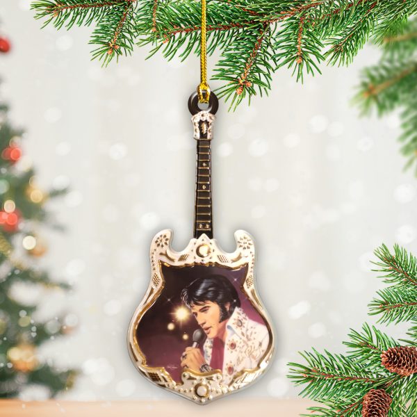Elvis Presley Custom Shape 2-sided Acrylic Ornament - GNE 1540.4