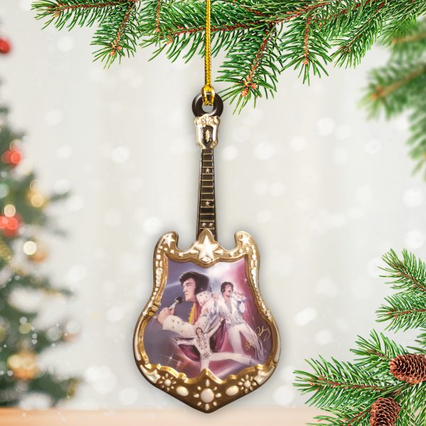 Elvis Presley Custom Shape 2-sided Acrylic Ornament - GNE 1540.5