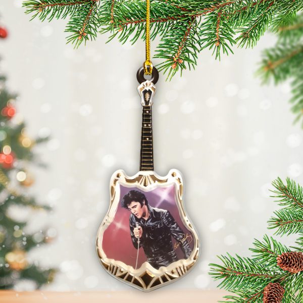 Elvis Presley Custom Shape 2-sided Acrylic Ornament - GNE 1540.6