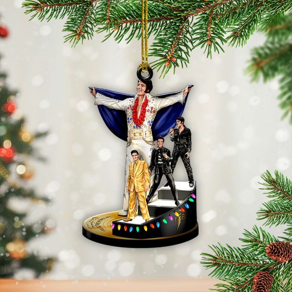 Elvis Presley Custom Shape 1-sided Acrylic Ornament - GNE 1428