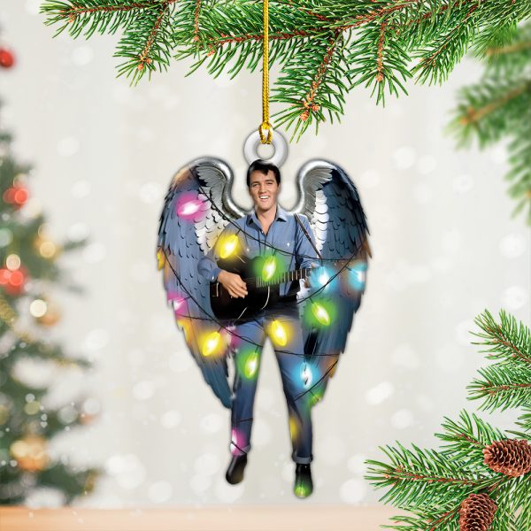 6PCS Elvis Presley Custom Shape 2-sided Acrylic Ornament - HOATT 6325