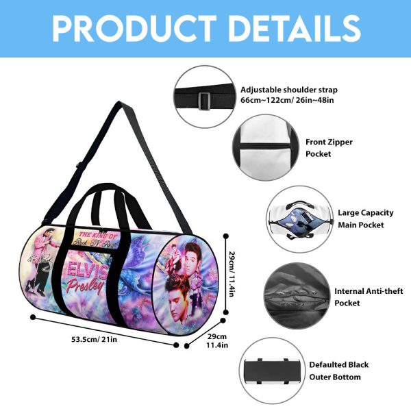 Elvis Presley Custom Travel Bag - GNE 1444