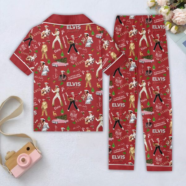 Elvis Presley Women Short Sleeve Pajamas Set - HOATT 6180