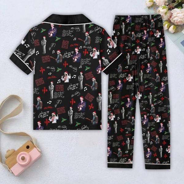 Elvis Presley Women Short Sleeve Pajamas Set - TANTN 8228