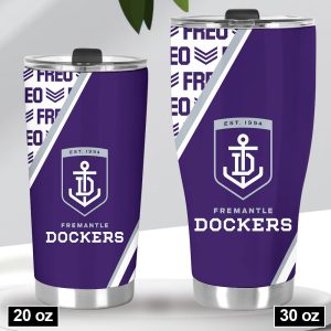 Personalized Fremantle Football Club Tumbler Cup - VANDH 3483