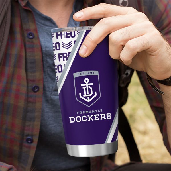 Personalized Fremantle Football Club Tumbler Cup - VANDH 3483
