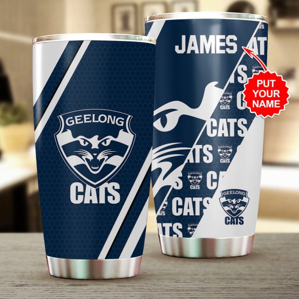 Personalized Geelong Football Club Tumbler Cup - VANDH 3481