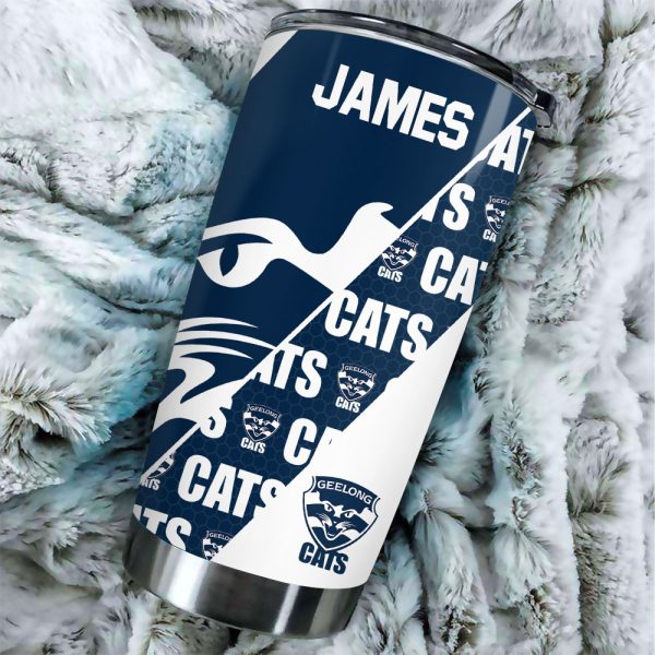 Personalized Geelong Football Club Tumbler Cup - VANDH 3481
