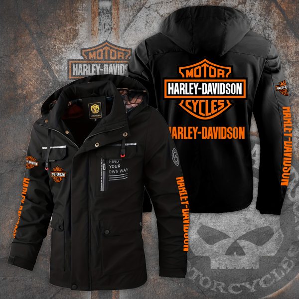 Harley Davidson 2D Parka Jacket - TANTN 8328