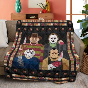 Horror Movies Quilt Blanket - VANDH 3437