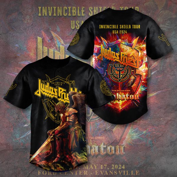 Judas Priest Baseball Jersey - TANTN 8360