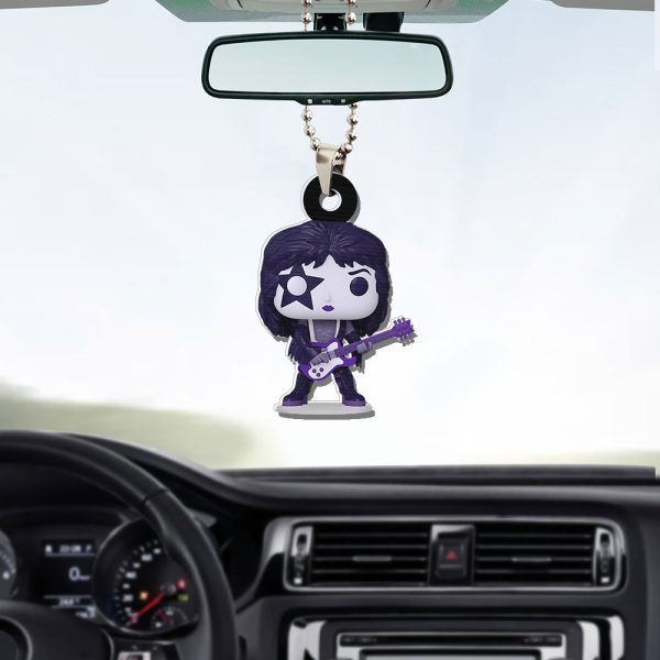 Kiss Band Custom Shape 1-sided Acrylic Car Ornament - GNE 1422