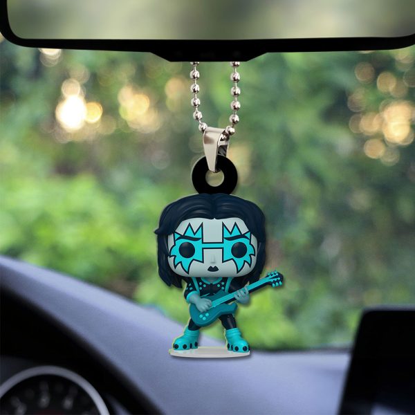 Kiss Band Custom Shape 1-sided Acrylic Car Ornament - GNE 1423
