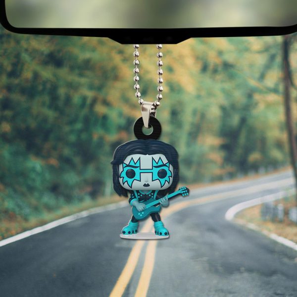 Kiss Band Custom Shape 1-sided Acrylic Car Ornament - GNE 1423