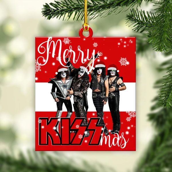 Kiss Band Custom Shape 1-sided Acrylic Ornament - GNE 1574