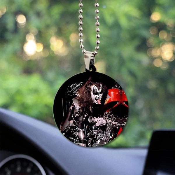 Kiss Band Custom Shape 2-sided Acrylic Car Ornament - GNE 1509