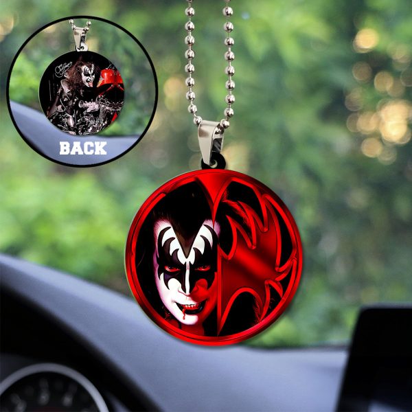 Kiss Band Custom Shape 2-sided Acrylic Car Ornament - GNE 1509