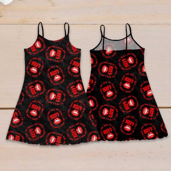 Kiss Band 3D Strappy Swing Dress - GNE 1314