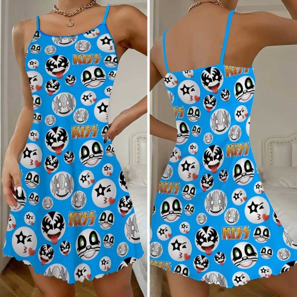 Kiss Band 3D Strappy Swing Dress - GNE 1315