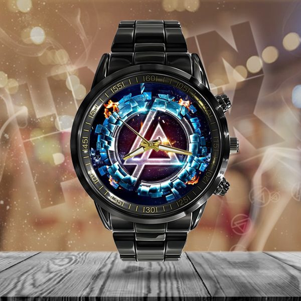 Linkin Park Black Stainless Steel Watch - GNE 1403