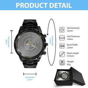 Linkin Park Black Stainless Steel Watch - MAITM 7963