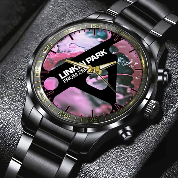 Linkin Park Black Stainless Steel Watch - TANTN 8257