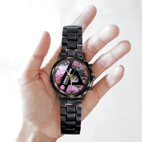 Linkin Park Black Stainless Steel Watch - TANTN 8257