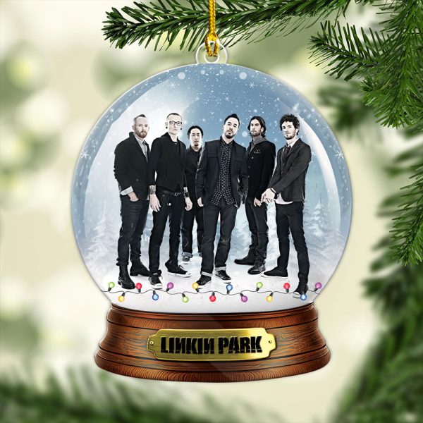 Linkin Park Custom Shape Clear 1-sided Acrylic Ornament - MAITM 8104